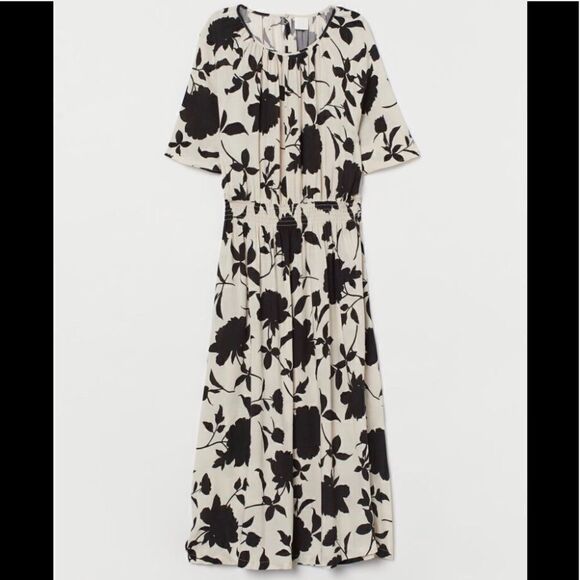 Viscose calf length dress by H&M - Picture 7 of 10